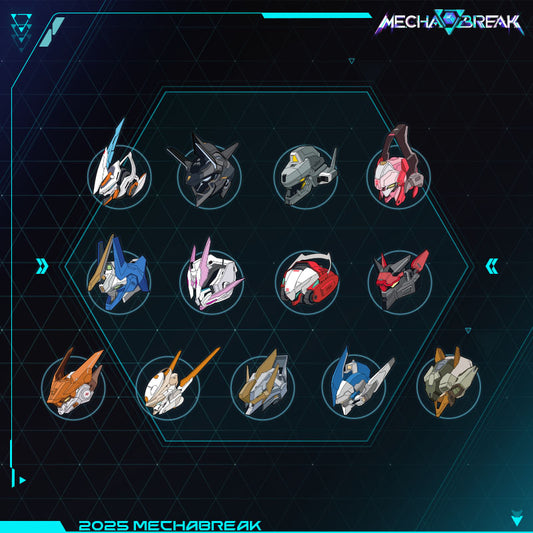 Enamel Pins & Badges – Mecha BREAK Merch Store